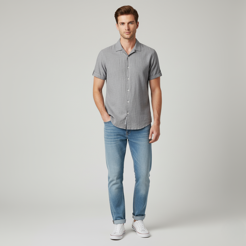 Fred | Classic short-sleeved shirt