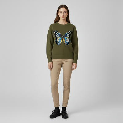 Holly | Stylish and Comfortable Butterfly Sweater