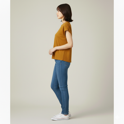 Sabine | Timeless Elegance Short Sleeve Blouse