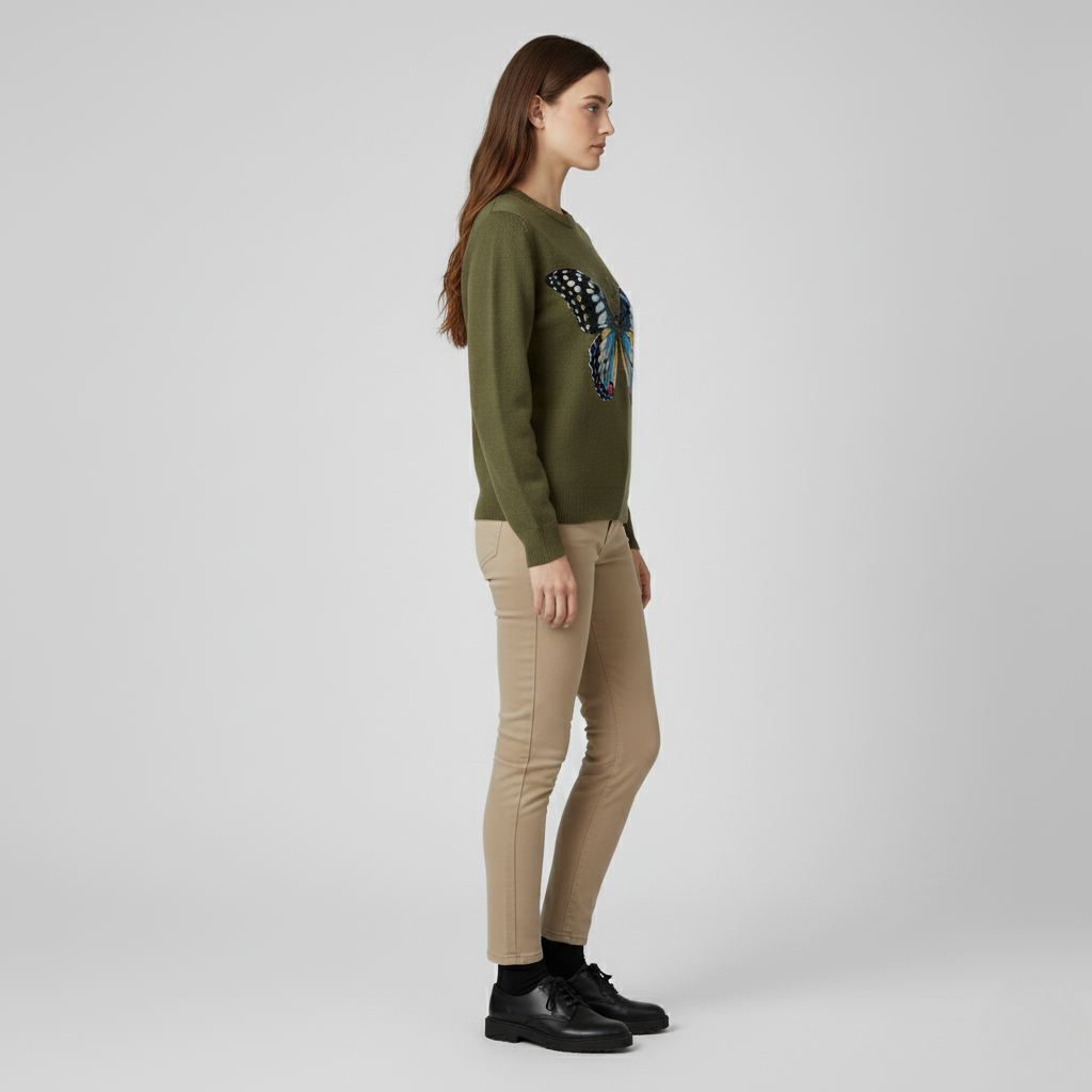 Holly | Stylish and Comfortable Butterfly Sweater