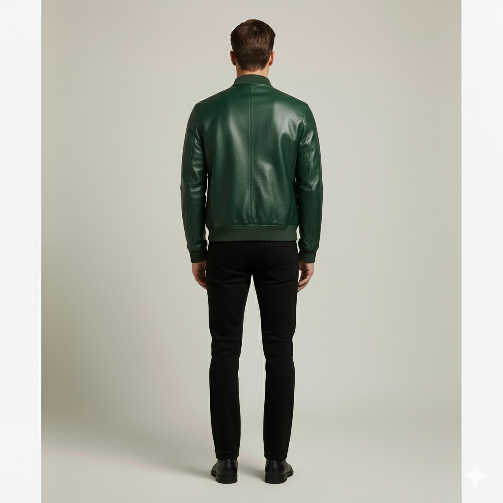 Adriaan | Elegant Leather Jacket