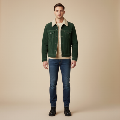 Robert | Elegant Men's Winter Vintage Jacket