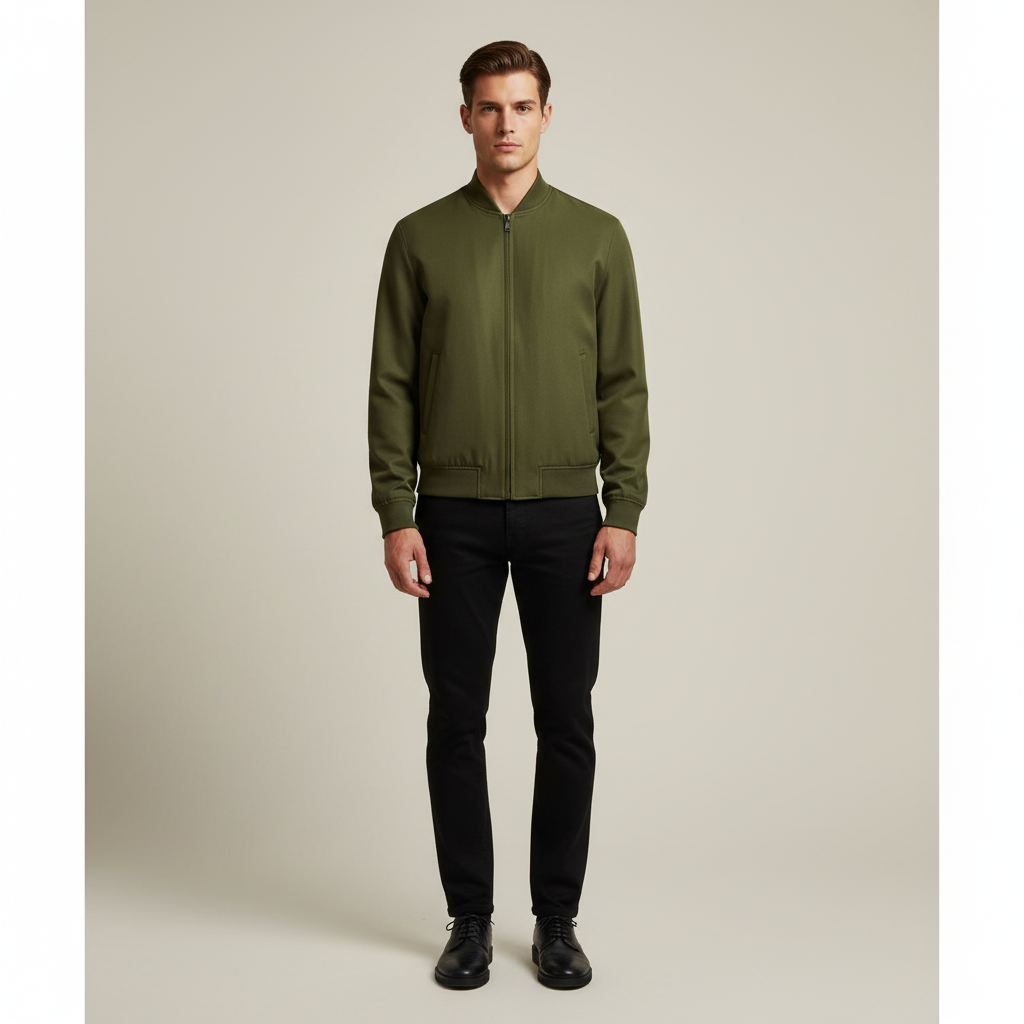 David | Classic Casual Bomber Jacket