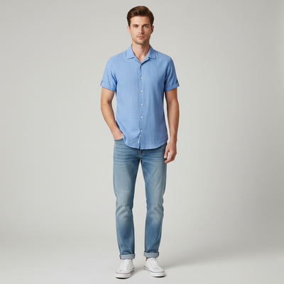 Fred | Classic short-sleeved shirt