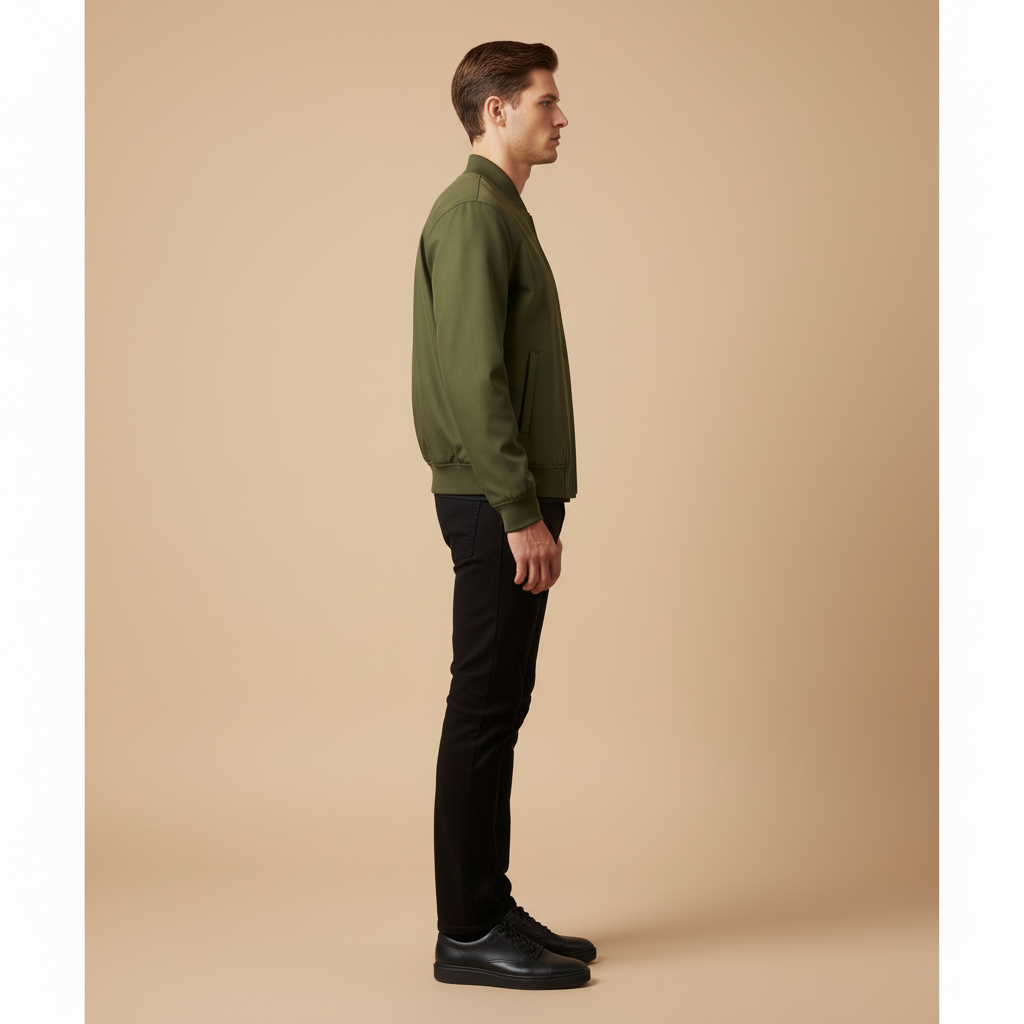 David | Classic Casual Bomber Jacket