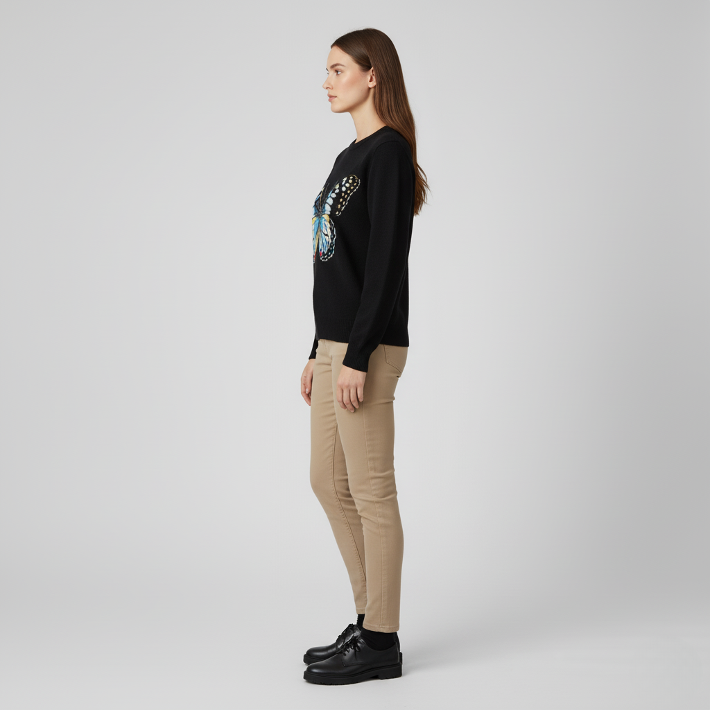 Holly | Stylish and Comfortable Butterfly Sweater