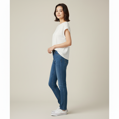 Sabine | Timeless Elegance Short Sleeve Blouse