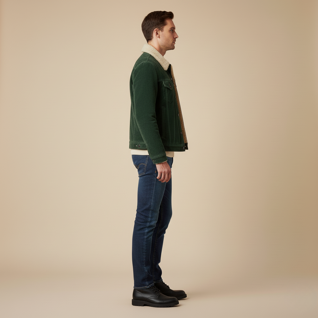 Robert | Elegant Men's Winter Vintage Jacket