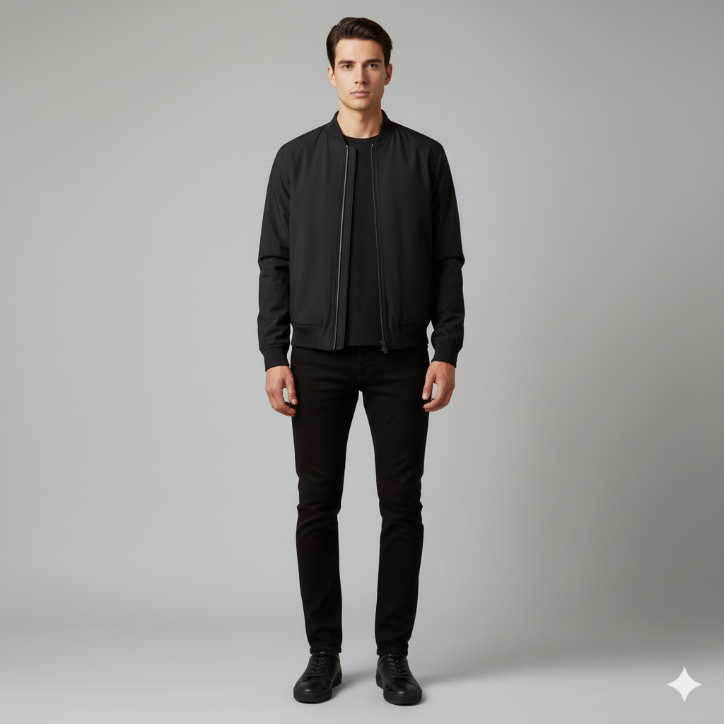 David | Classic Casual Bomber Jacket
