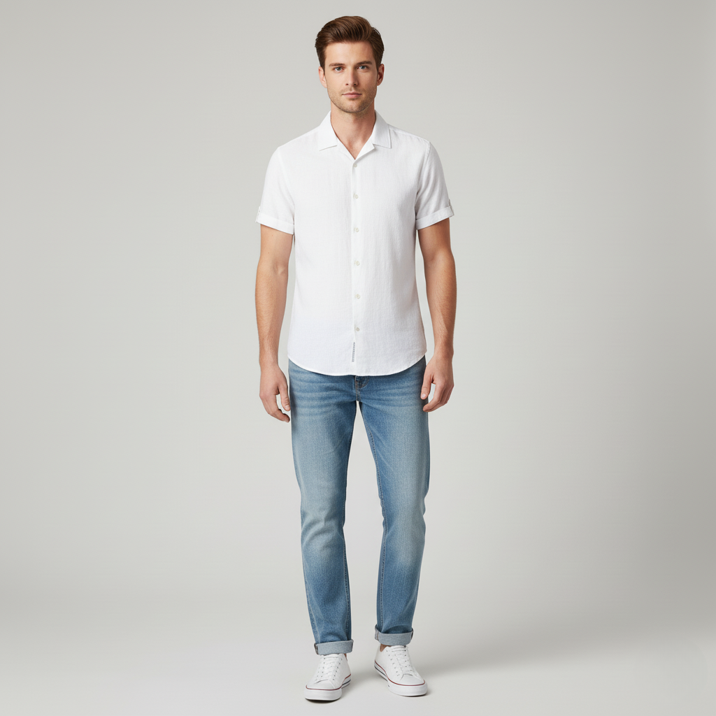 Fred | Classic short-sleeved shirt