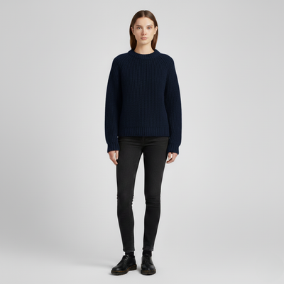 Carole | Classic wool sweater for women