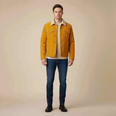 Robert | Elegant Men's Winter Vintage Jacket