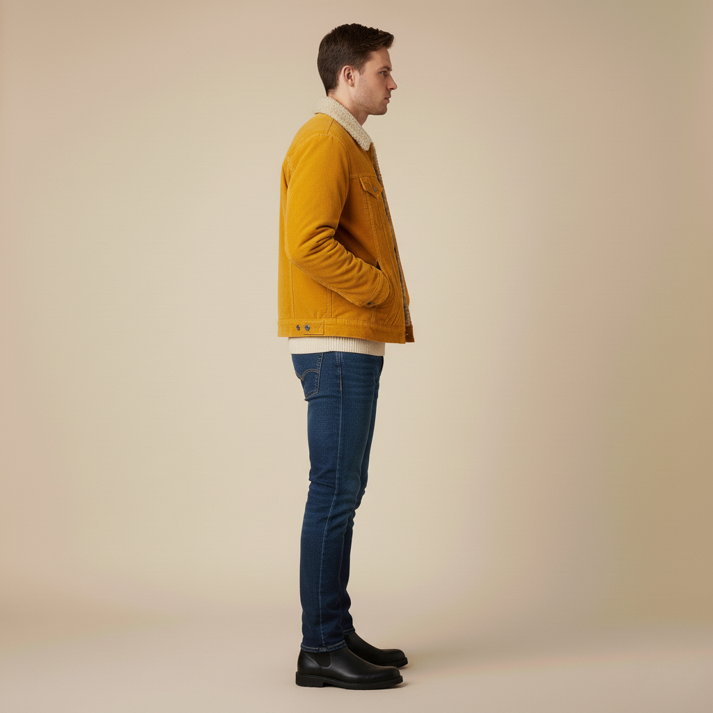 Robert | Elegant Men's Winter Vintage Jacket