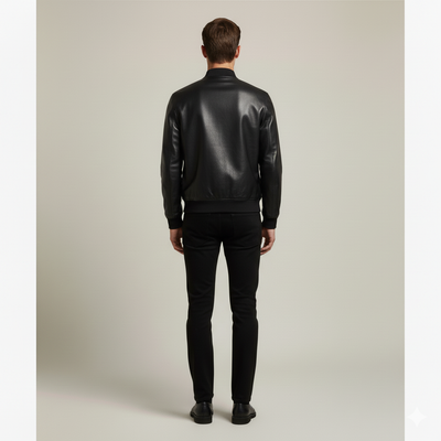 Adriaan | Elegant Leather Jacket